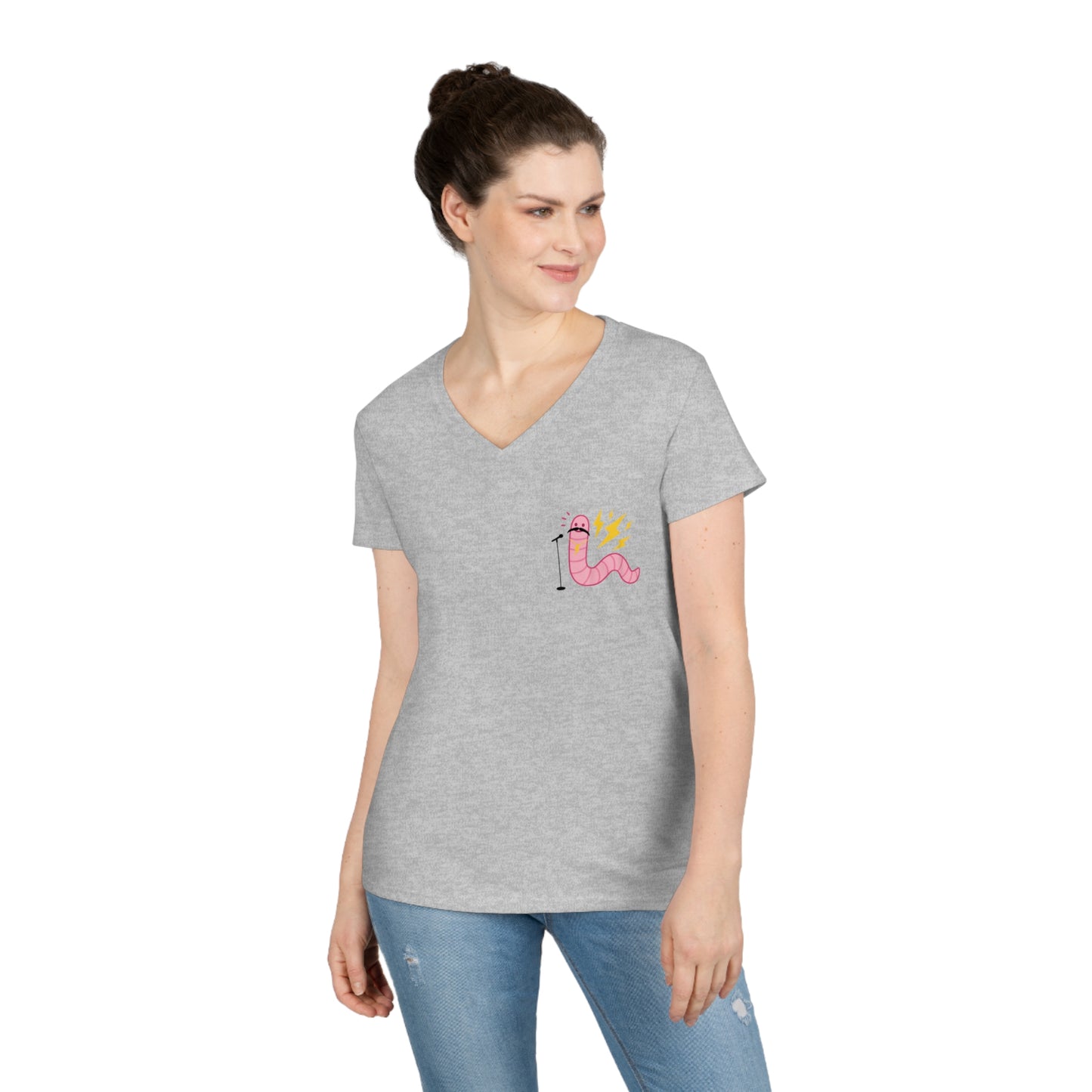 Dip Out Ladies' V-Neck T-Shirt